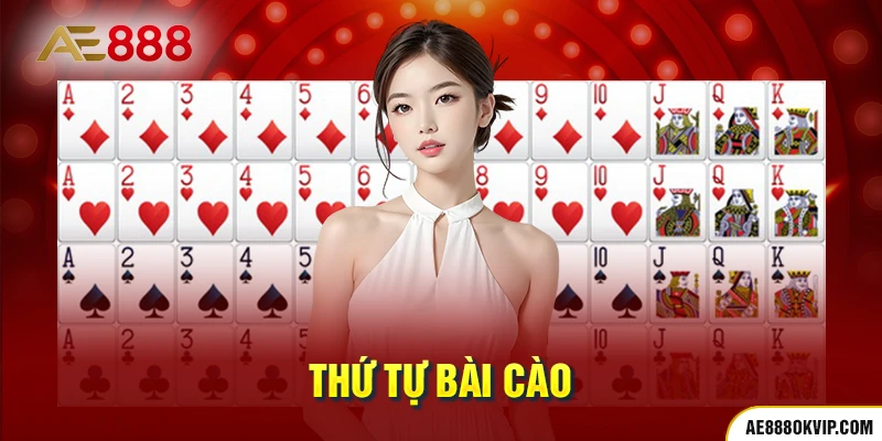 Thứ tự đánh bài cào