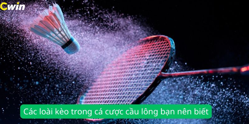 Các loại kèo phổ biến trong cá cược cầu lông bạn nên biết